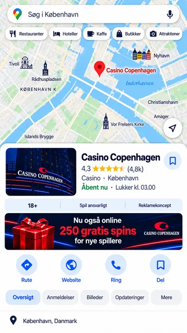 Kasino København Screenshot